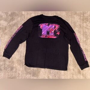 XL MTV black long sleeve